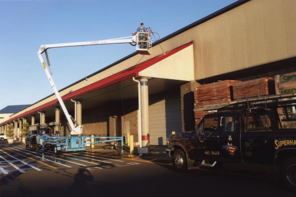 Commercial Metal Roof Cleaning